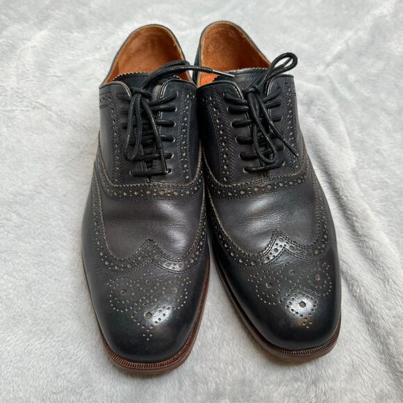 Florsheim by Duckie Brown Dress Shoes Mens Size 9.5 Blue Lace Oxford Workwear main image 14